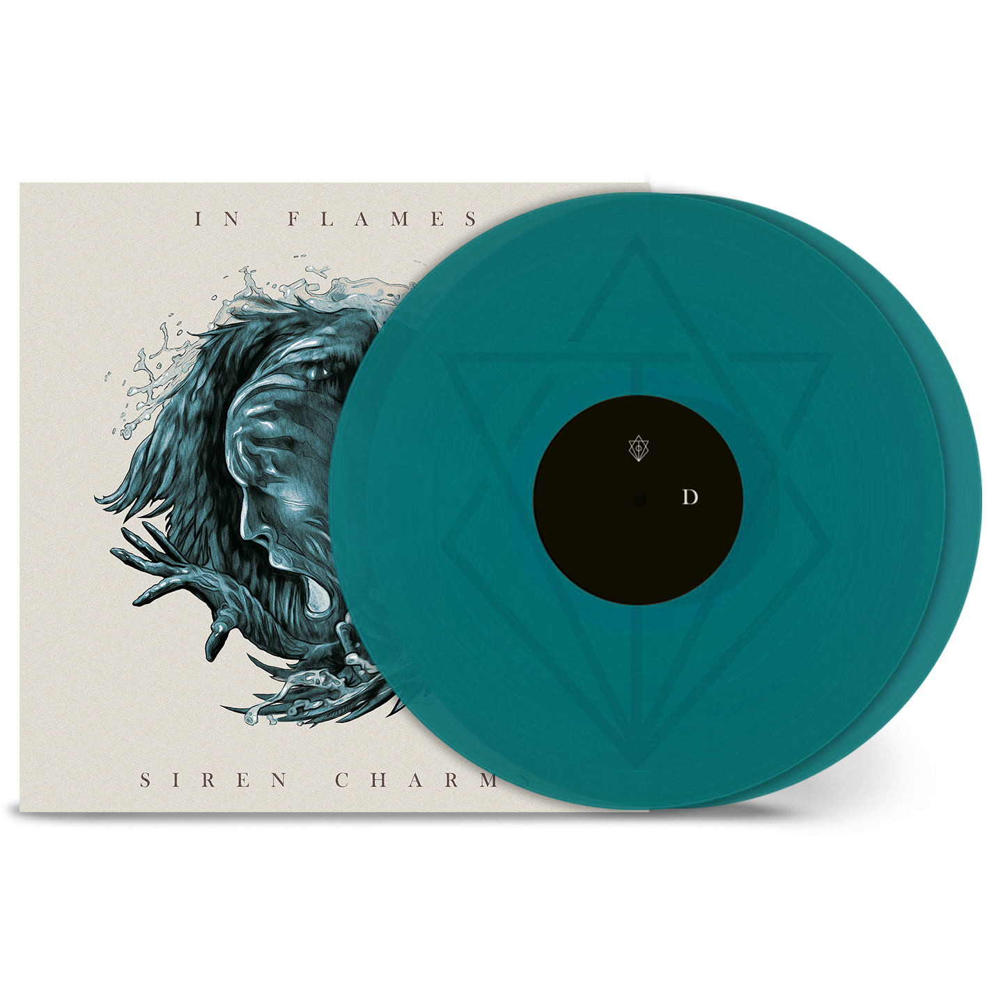 In Flames Siren Charms Ltd. 2LP 180g - Transparent Green (Side D - Etched) 355431