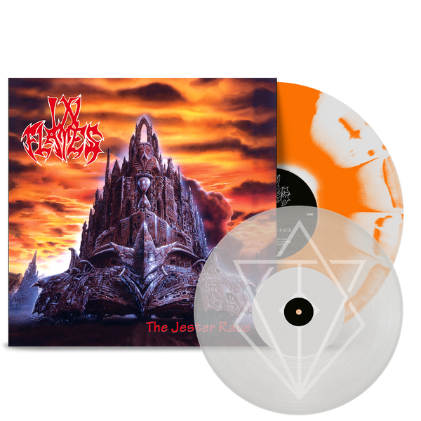 In Flames - The Jester Race (1LP White/Orange Sunburst (inc. 10” Black-Ash Inheritance EP))