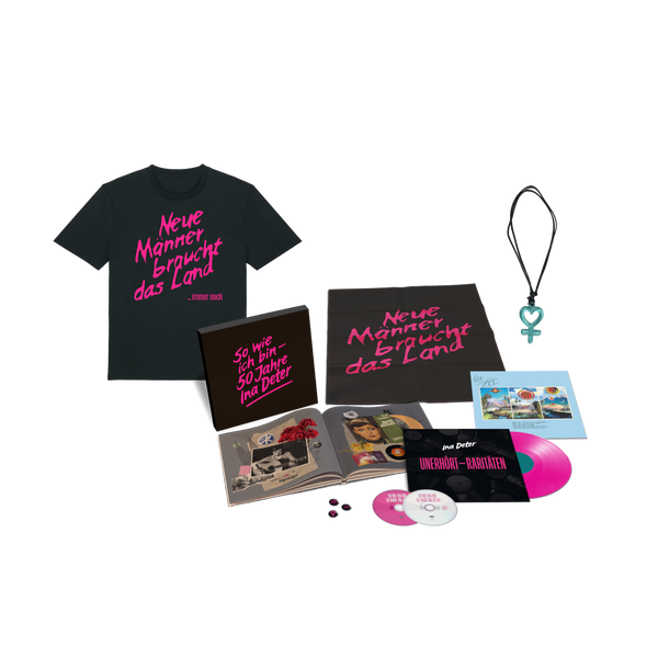 Ina Deter - So Wie Ich Bin - 50 Jahre Ina Deter (Limitiertes Box-Set Mit Handsigniertem Print + T-Shirt + Kette)