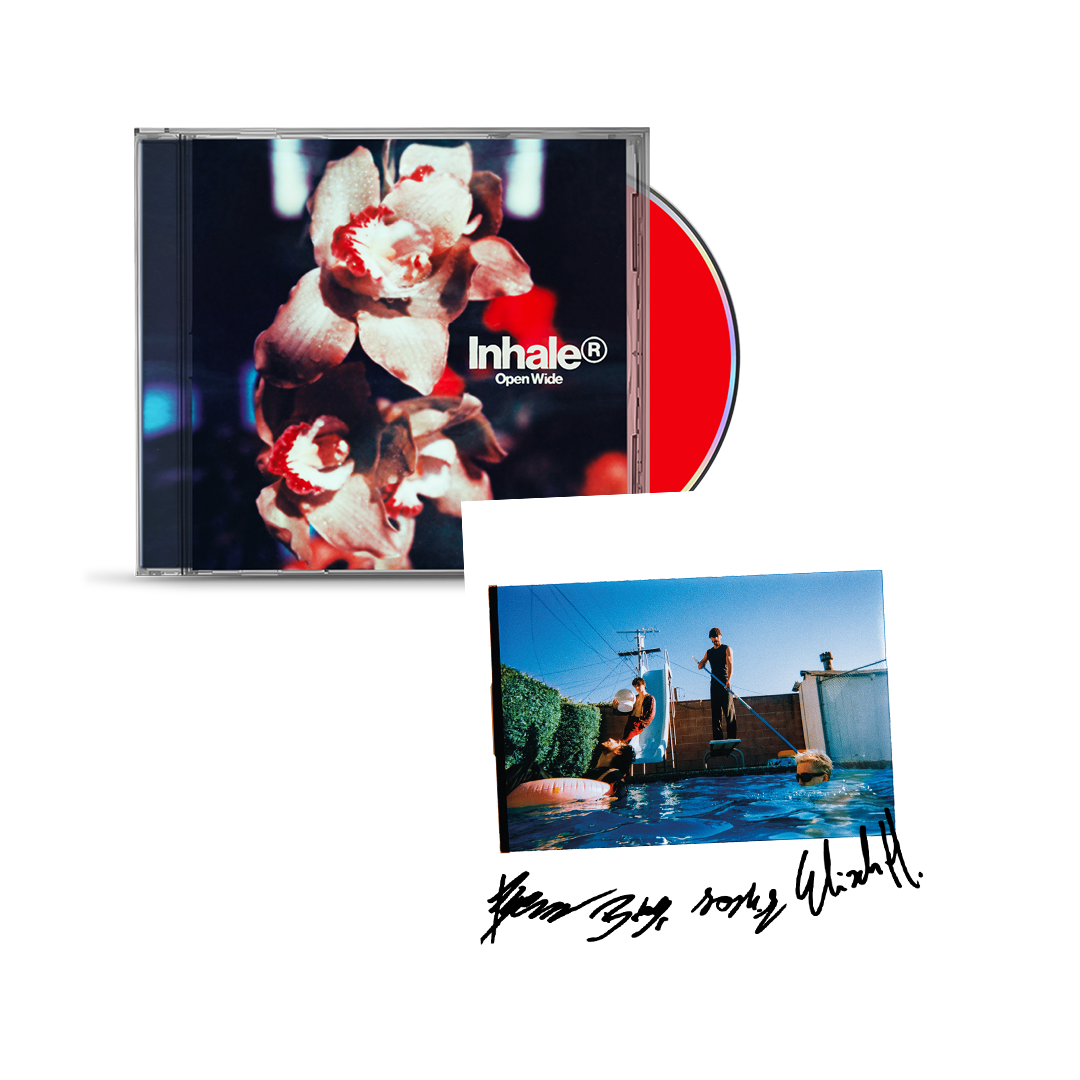 Inhaler Open Wide Standard CD + Signed Art Card 385993