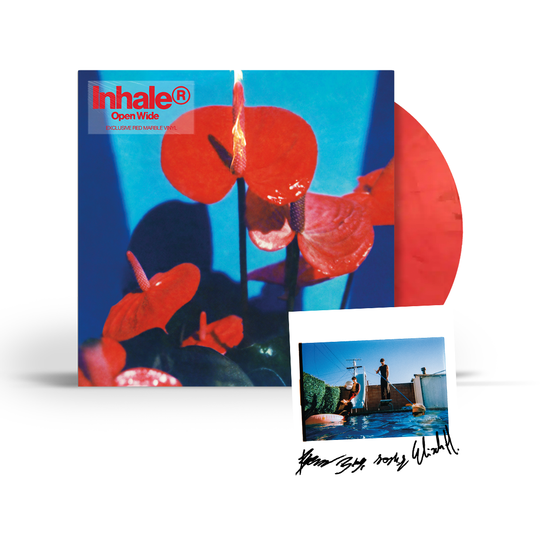 Inhaler Open Wide Store Exclusive Vinyl + Signed Art Card 385990
