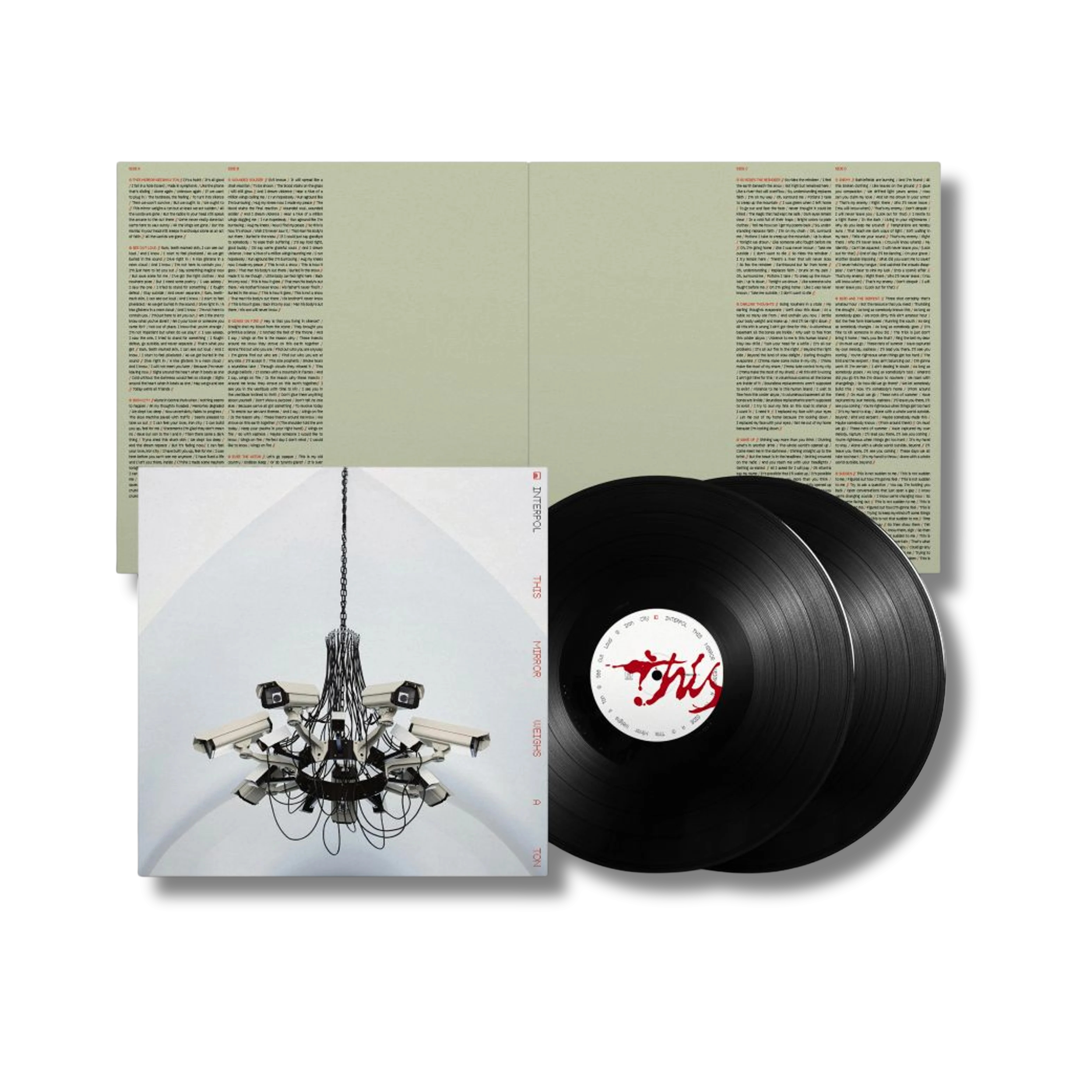 Interpol This Mirror Weighs A Ton Black Vinyl 2LP 450550