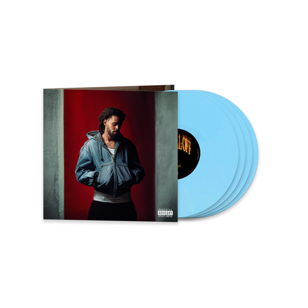J. Cole - The Fall-Off  (Blue Vinyl)