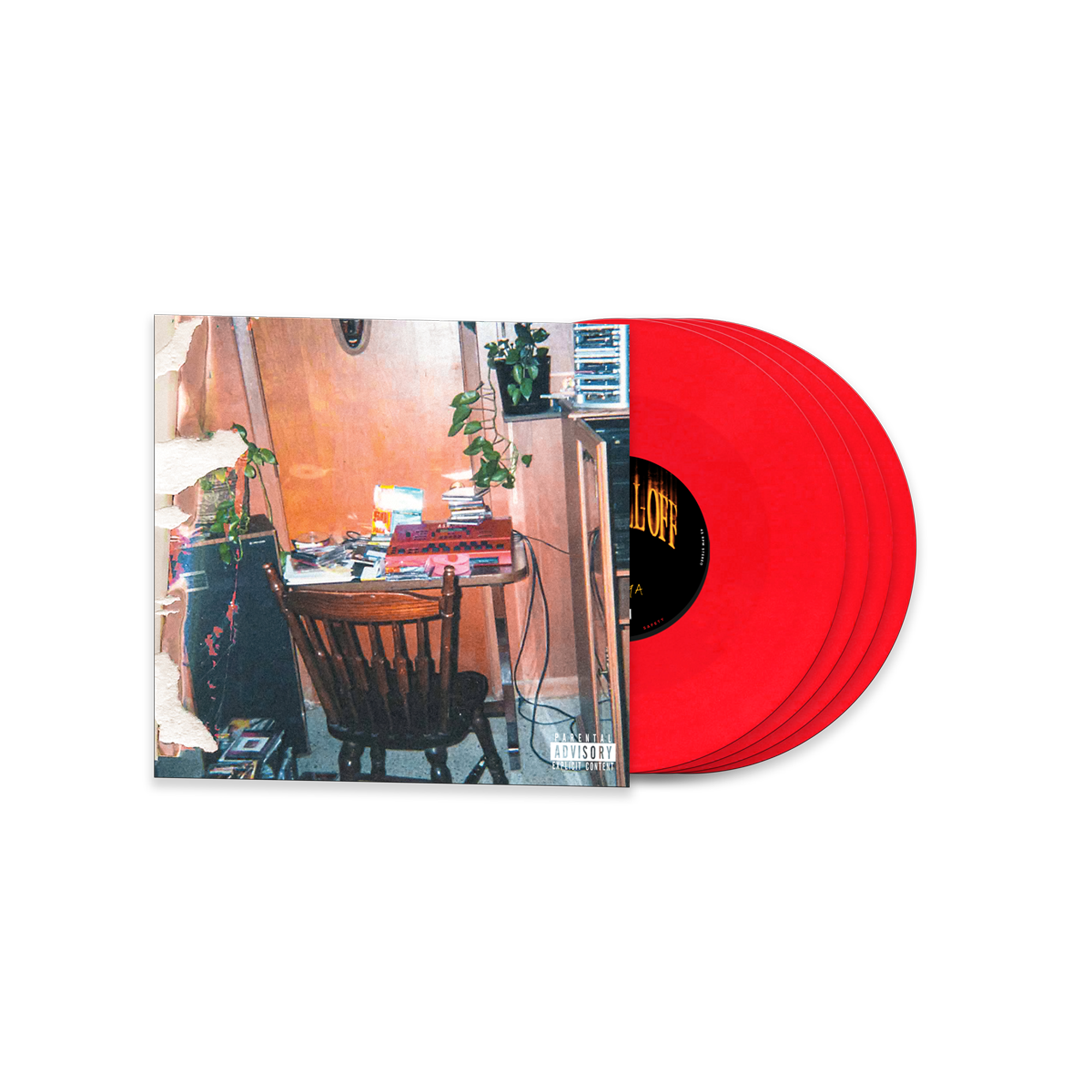 J. Cole The Fall-Off  Red Vinyl 453373