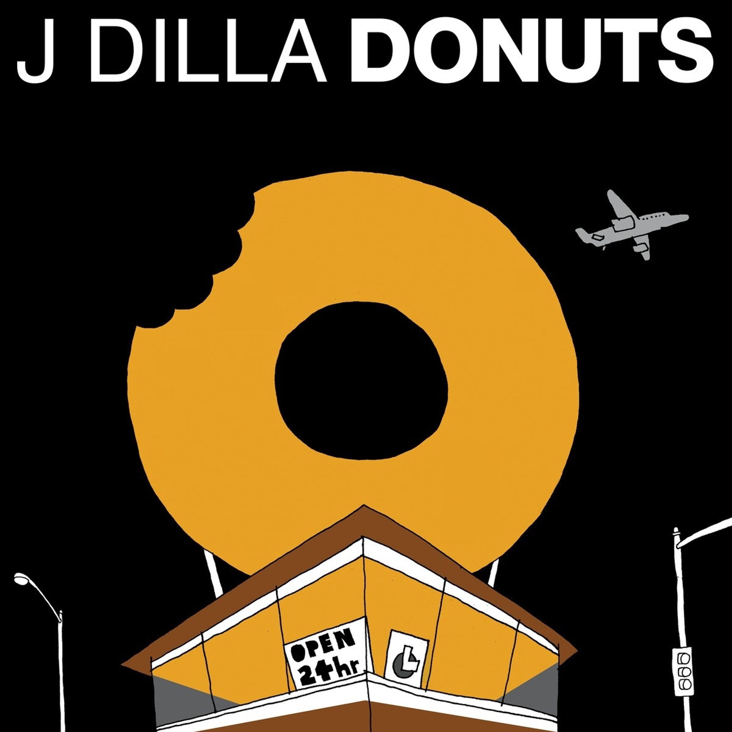 J Dilla Donuts (20th Anniversary) Black Vinyl 2LP - Deluxe, 180g, Gatefold, 45 RPM 438685