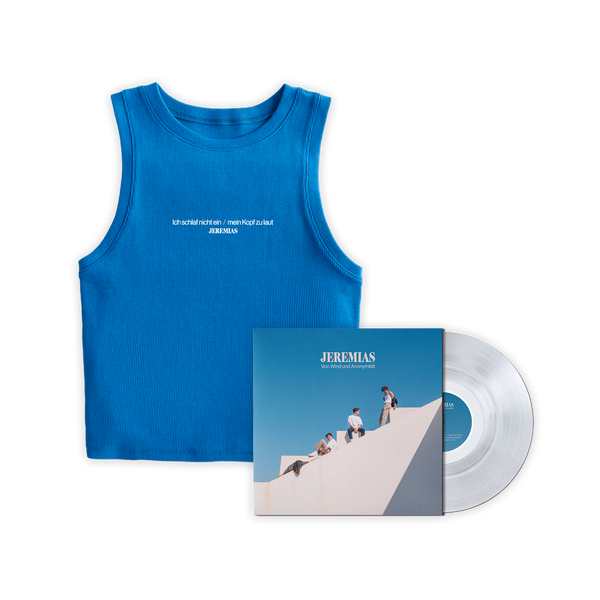 JEREMIAS - Von Wind und Anonymität (Ltd. LP Crystal Clear + Crop Top blau  )