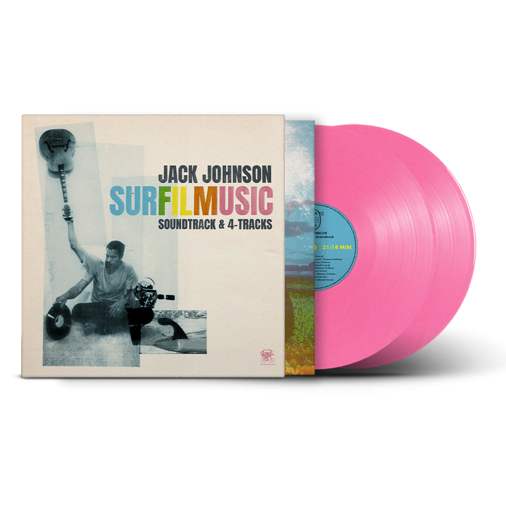 Jack Johnson SURFILMUSIC (Soundtrack & 4-Tracks) D2C LP 439215