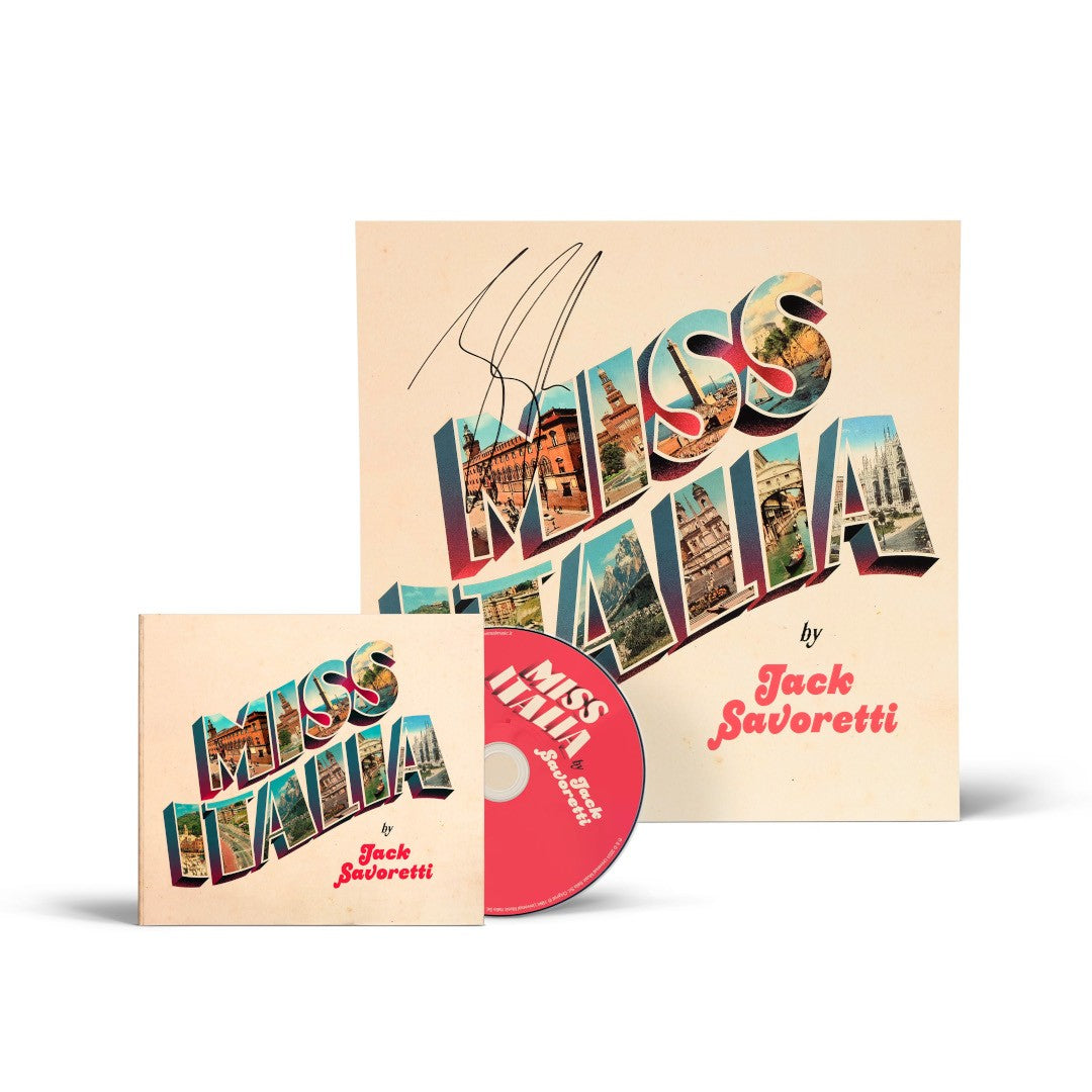 Jack Savoretti Miss Italia CD + signed Artprint 358563