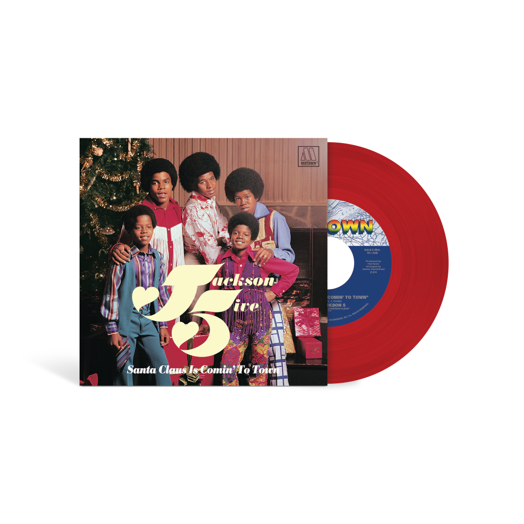 Jackson 5 Santa Claus Is Coming To Town Apple Red 7” Vinyl 420774