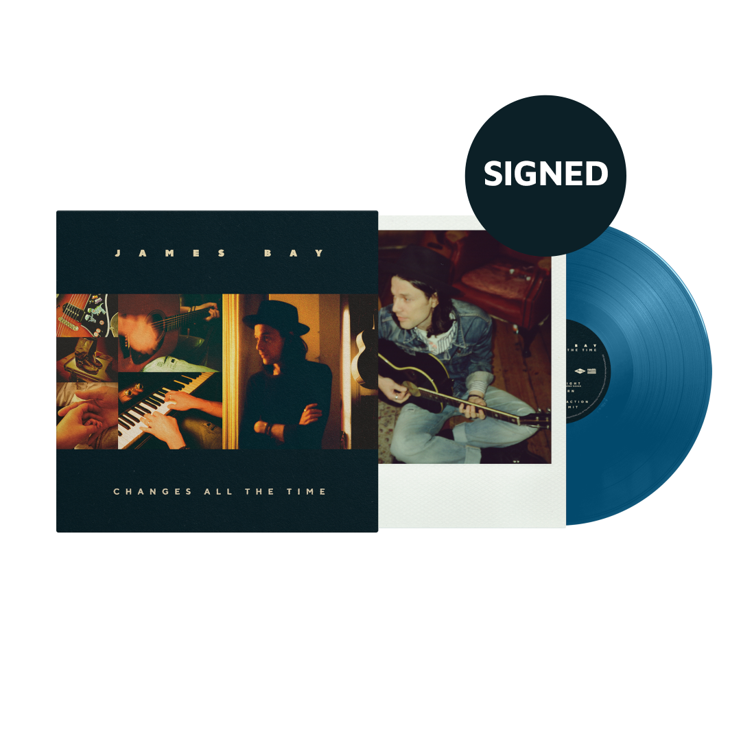 James Bay Changes All The Time Exclusive LP (Signed Bundle) 369731