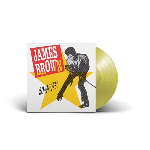 James Brown - 20 All Time Greatest Hits (Limited Yellow Vinyl LP)
