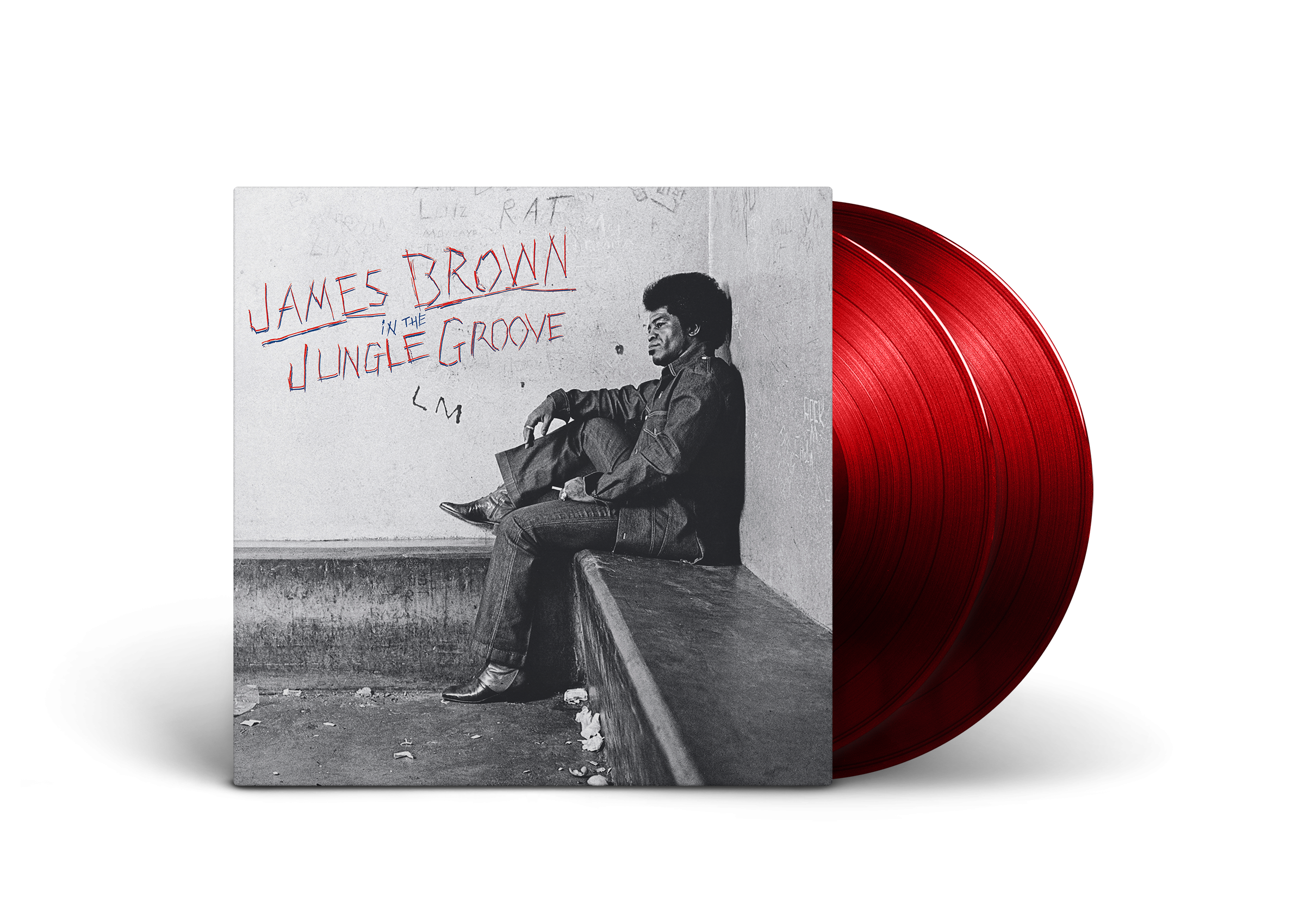 James Brown In The Jungle Groove 2LP Red Transparent 443105
