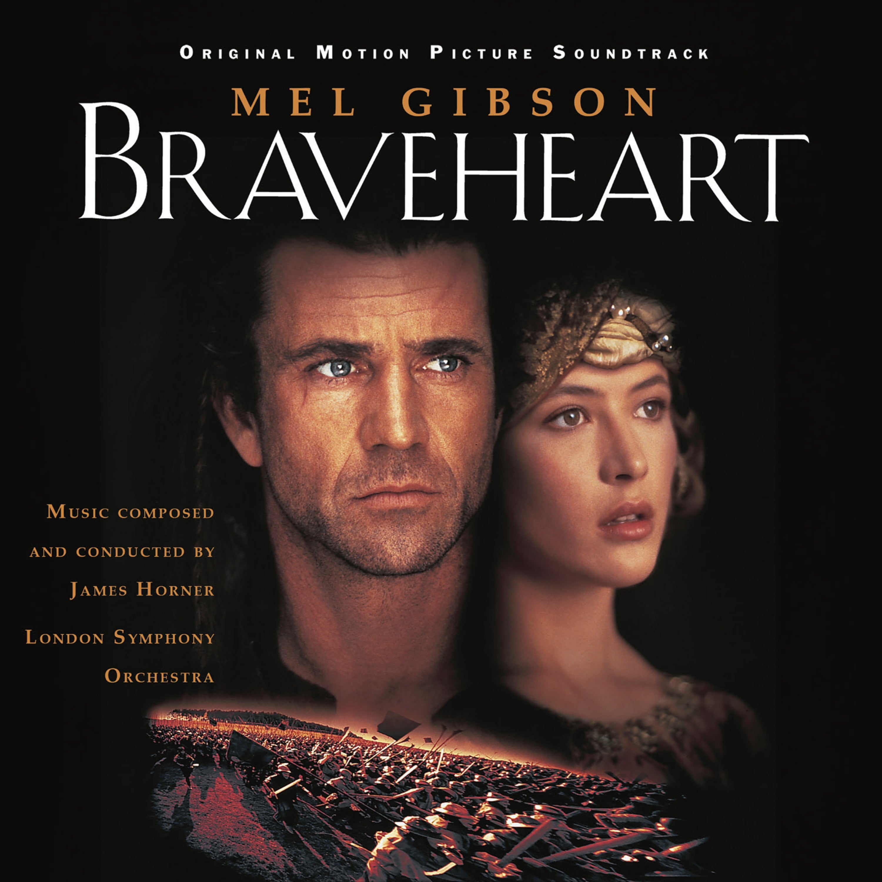 James Horner & Various Artists Braveheart (30th Anniversary Edition) 2LP Black Vinyl 425024