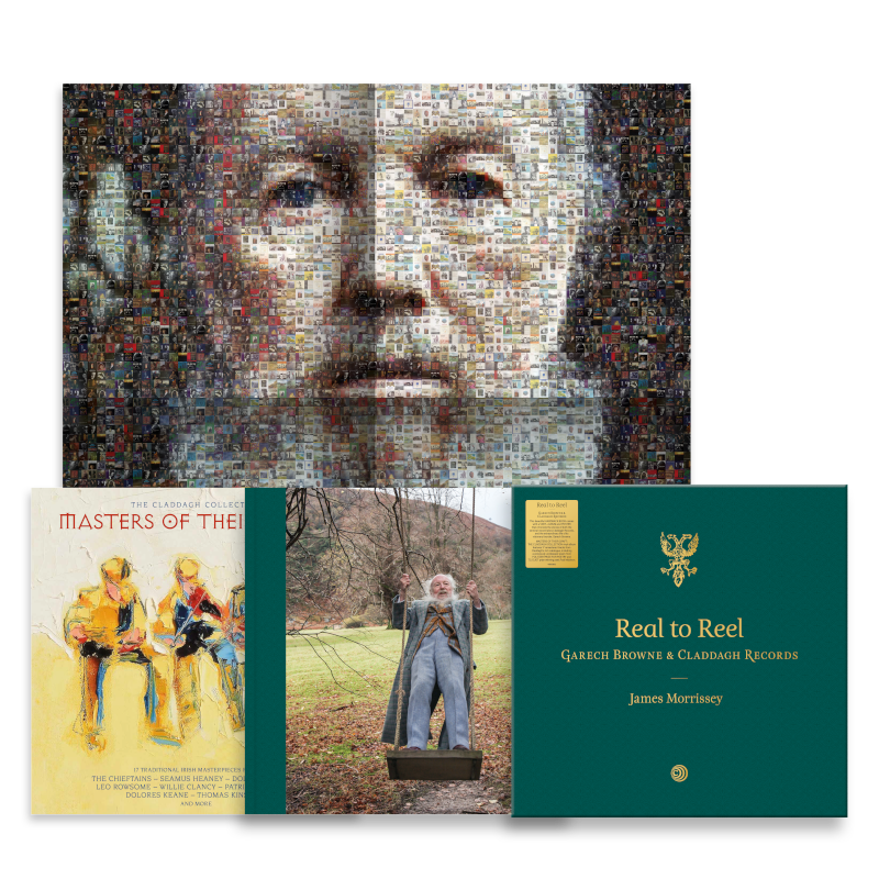 James Morrissey Real To Reel: Garech Browne And Claddagh Records LP + Hardcover Book 317879