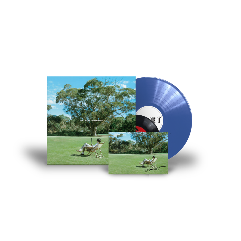 Jamie T The Theory Of Whatever Exclusive Opaque Blue LP incl. 7" + Signed Art Card 121872