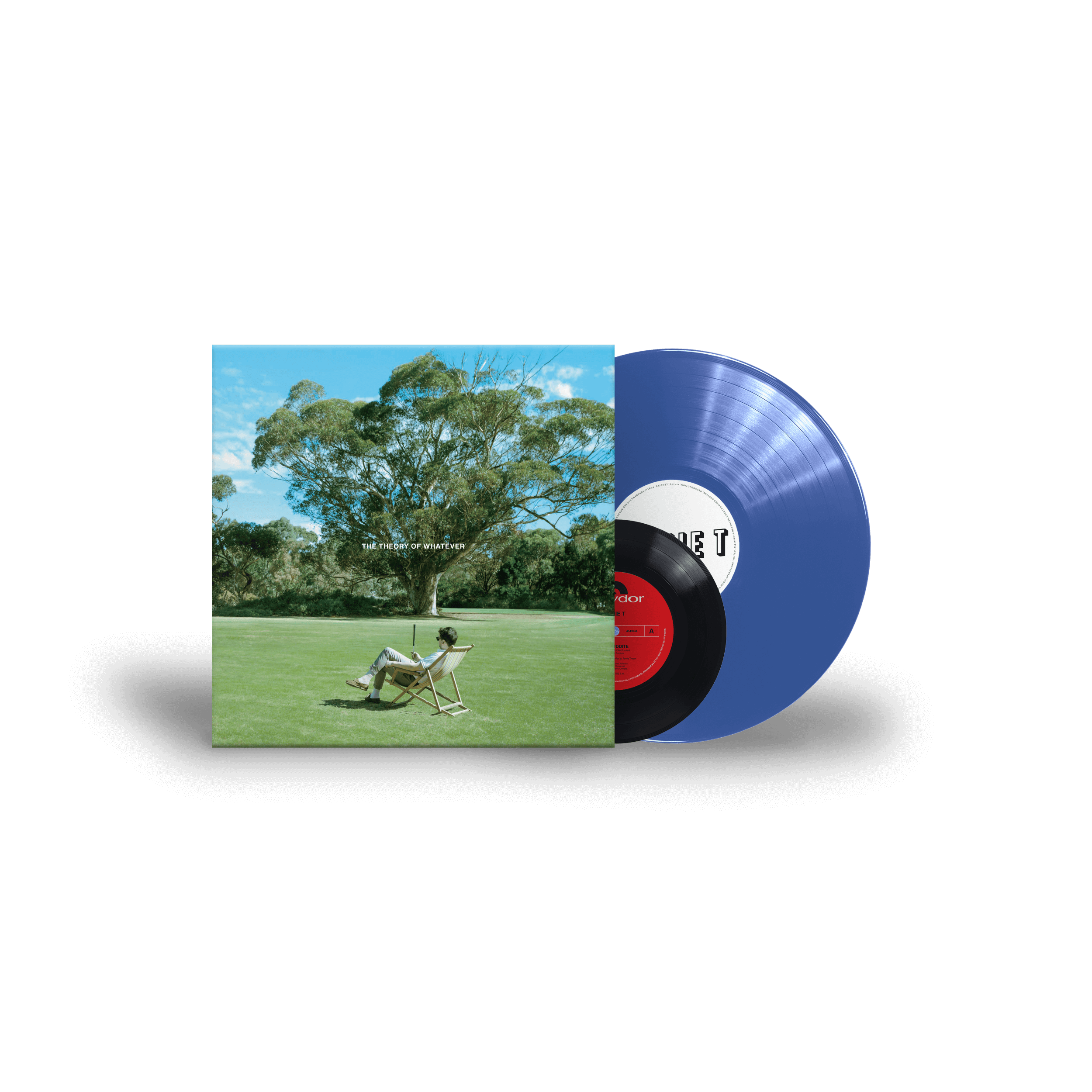 Jamie T The Theory Of Whatever Exclusive Opaque Blue LP incl. 7'' 121886