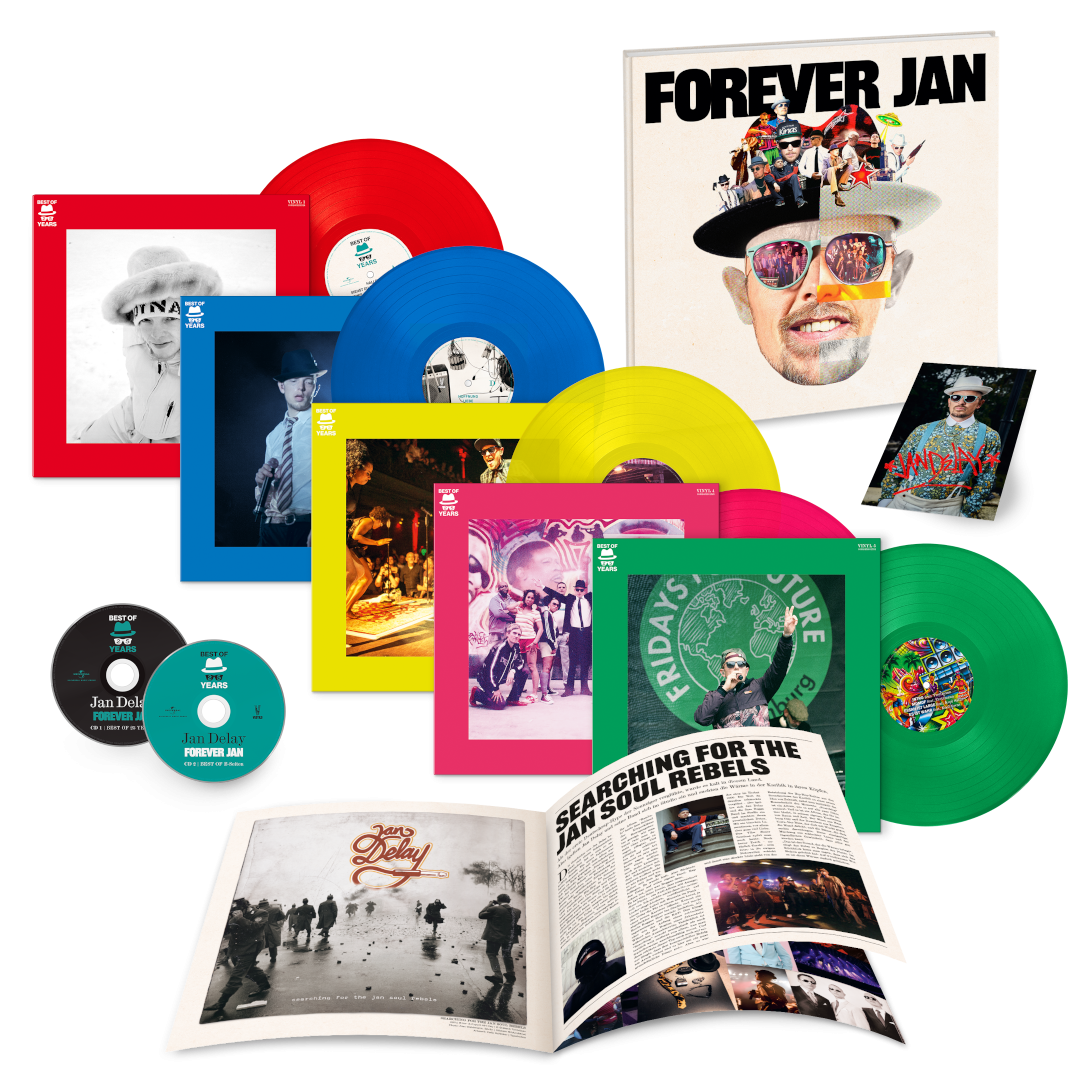 Jan Delay Forever Jan Ltd. signierte Fanbox 348445