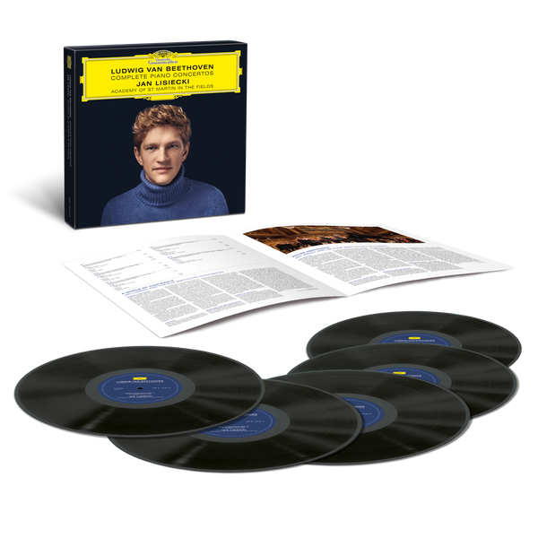 Jan Lisiecki & Academy of St. Martin in the Fields - Beethoven: Complete Piano Concertos (5LP Vinyl Box Set)