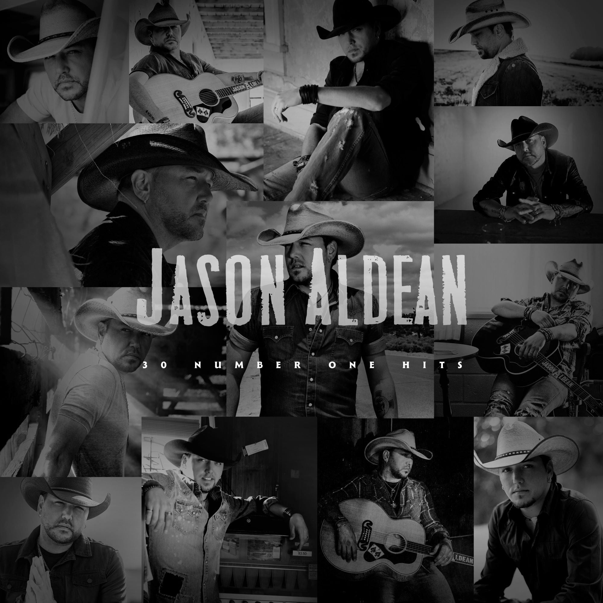 Jason Aldean 30 Number One Hits  Coke Bottle Clear 3LP 423021