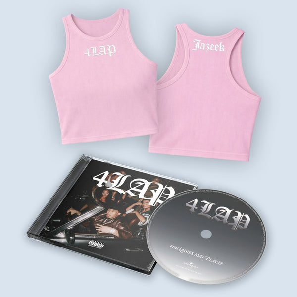 Jazeek - 4LAP (CD + Cropped Tanktop Pink)