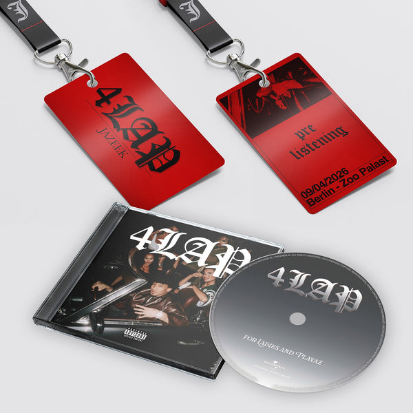 Jazeek - 4LAP (CD + Event Ticket Berlin)