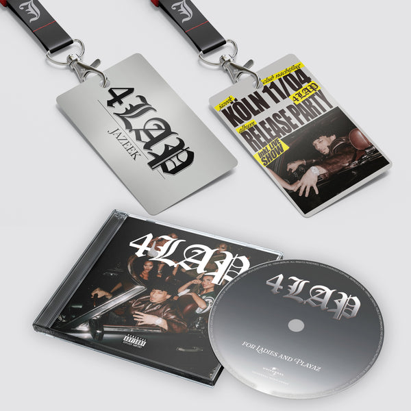 Jazeek - 4LAP (CD + Event Ticket Köln + Erinnerungs-Lanyard)