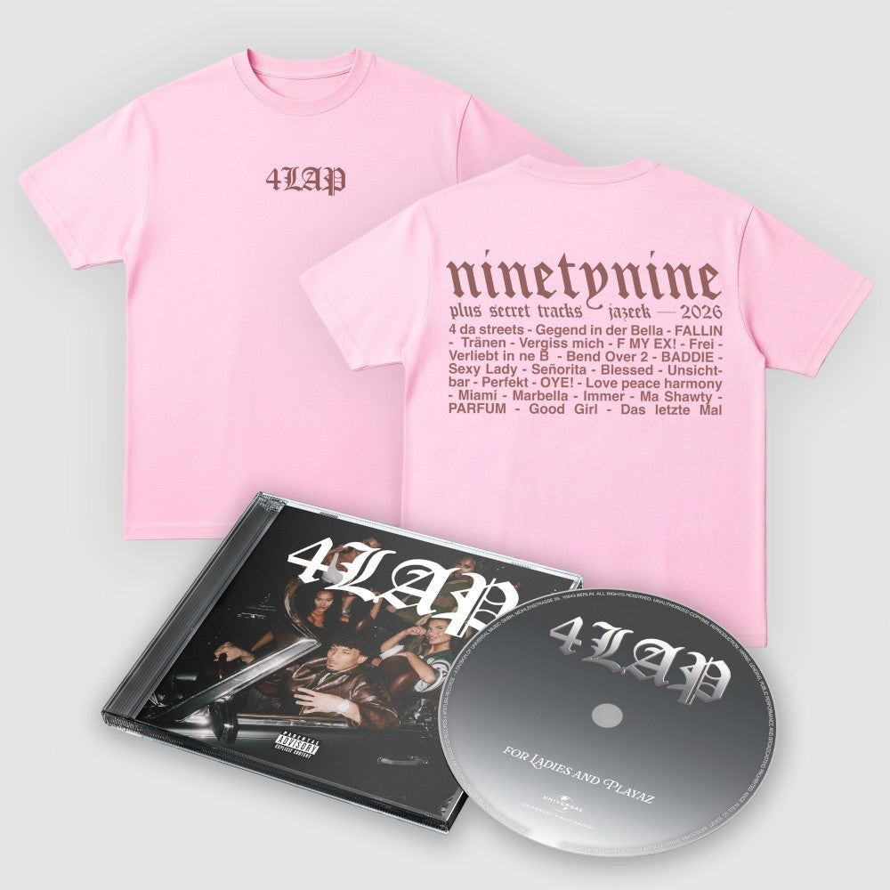 Jazeek 4LAP CD + Shirt Pink 436535