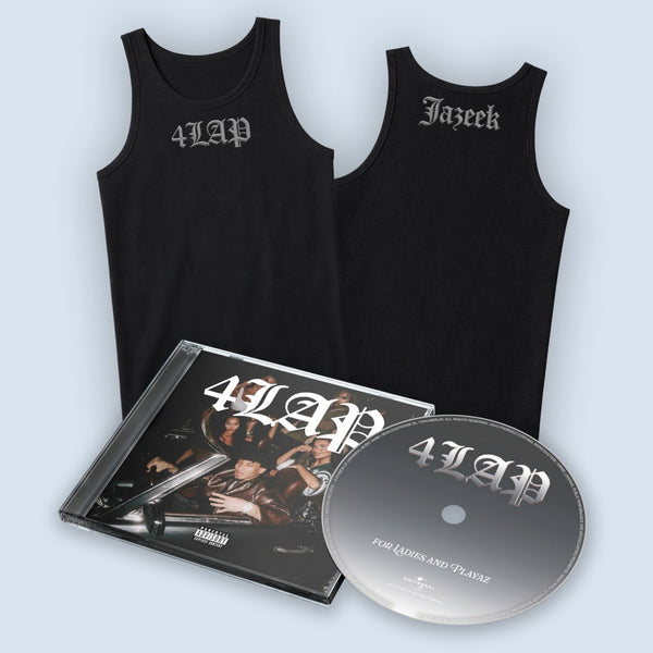 Jazeek - 4LAP (CD + Tanktop Black)