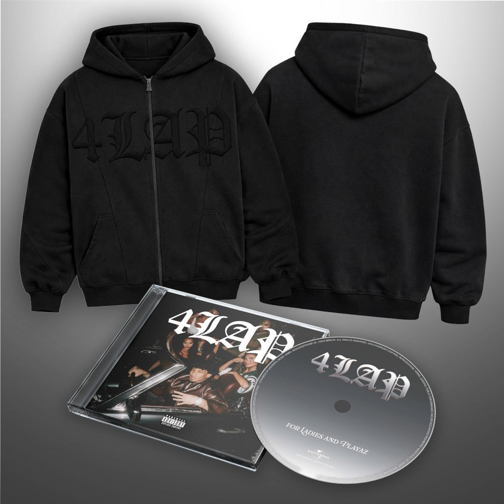 Jazeek 4LAP CD + Zipper Black 435063