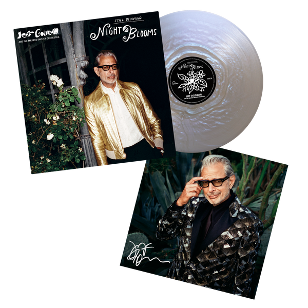 Jeff Goldblum & The Mildred Snitzer Orchestra, Jeff Goldblum - Night Blooms (1LP Exclusive Alternative Artwork Colour (Pearl Flip Dawn) + signed Art Card)