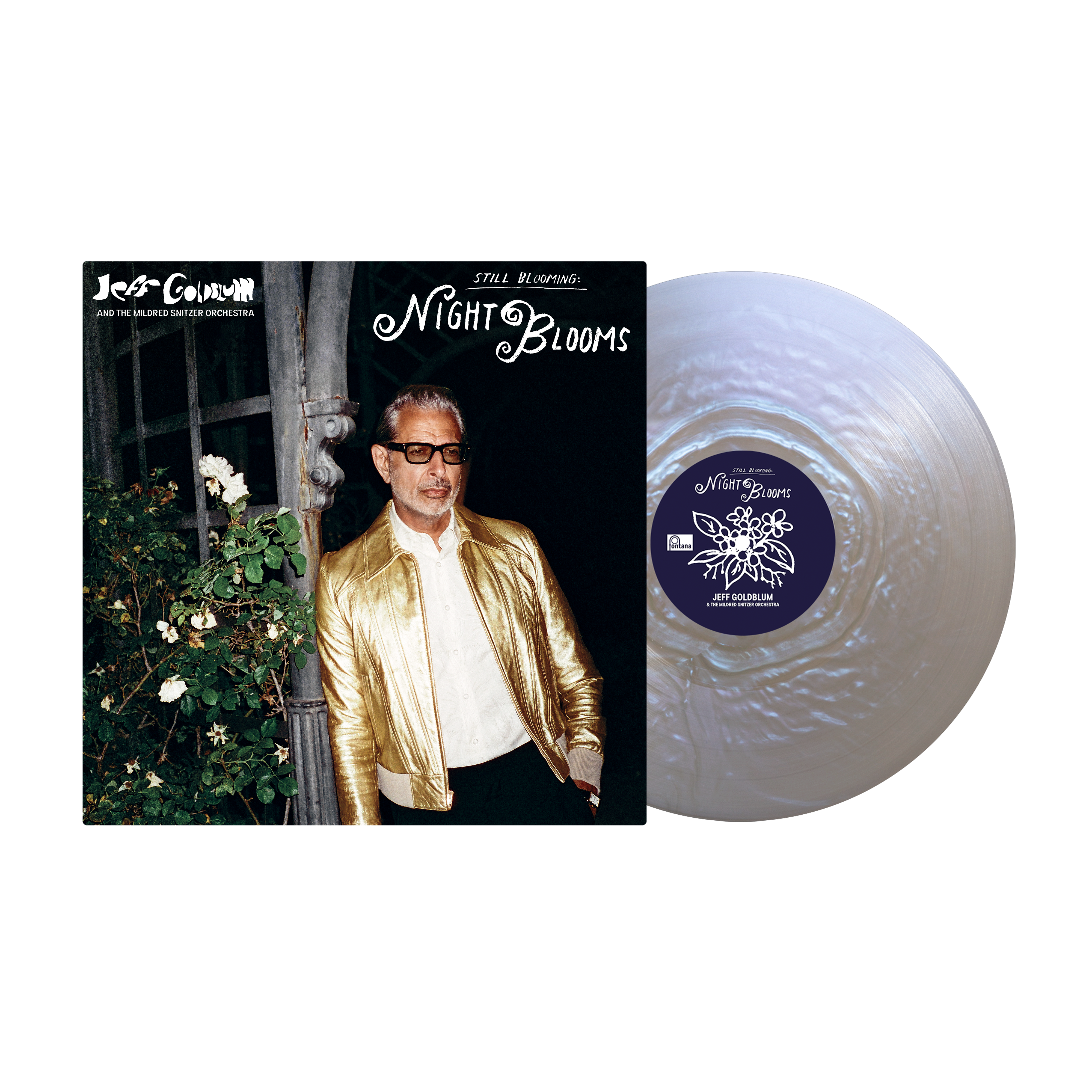 Jeff Goldblum & The Mildred Snitzer Orchestra & Jeff Goldblum Night Blooms 1LP Colour (Pearl Flip Dawn) 433271