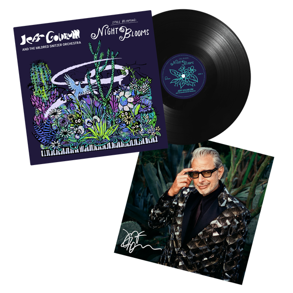 Jeff Goldblum & The Mildred Snitzer Orchestra, Jeff Goldblum - Night Blooms (Standard 1LP black + signed Art Card)