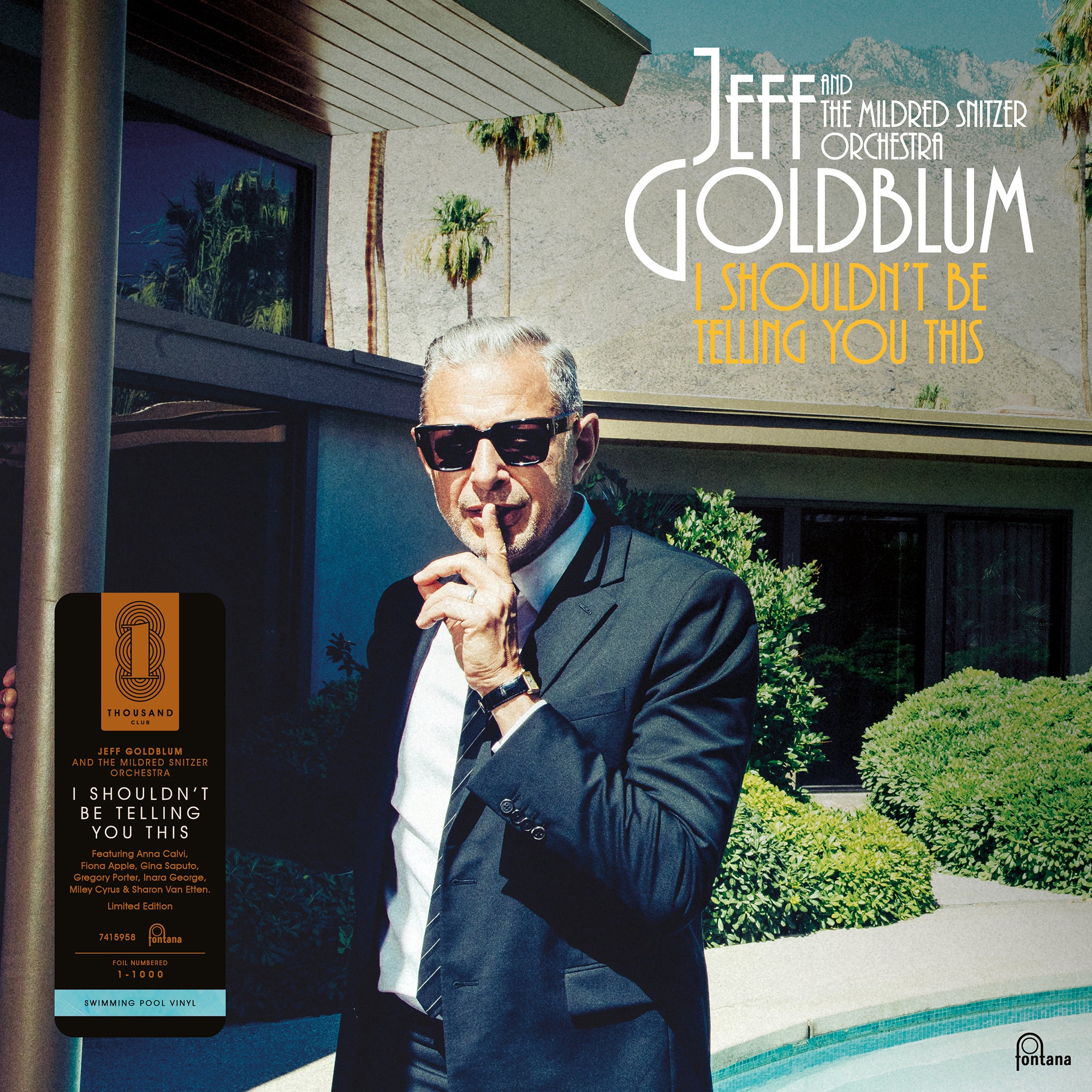 Jeff Goldblum & Jeff Goldblum & The Mildred Snitzer Orchestra I Shouldn’t Be Telling You This The Thousand Club 458815