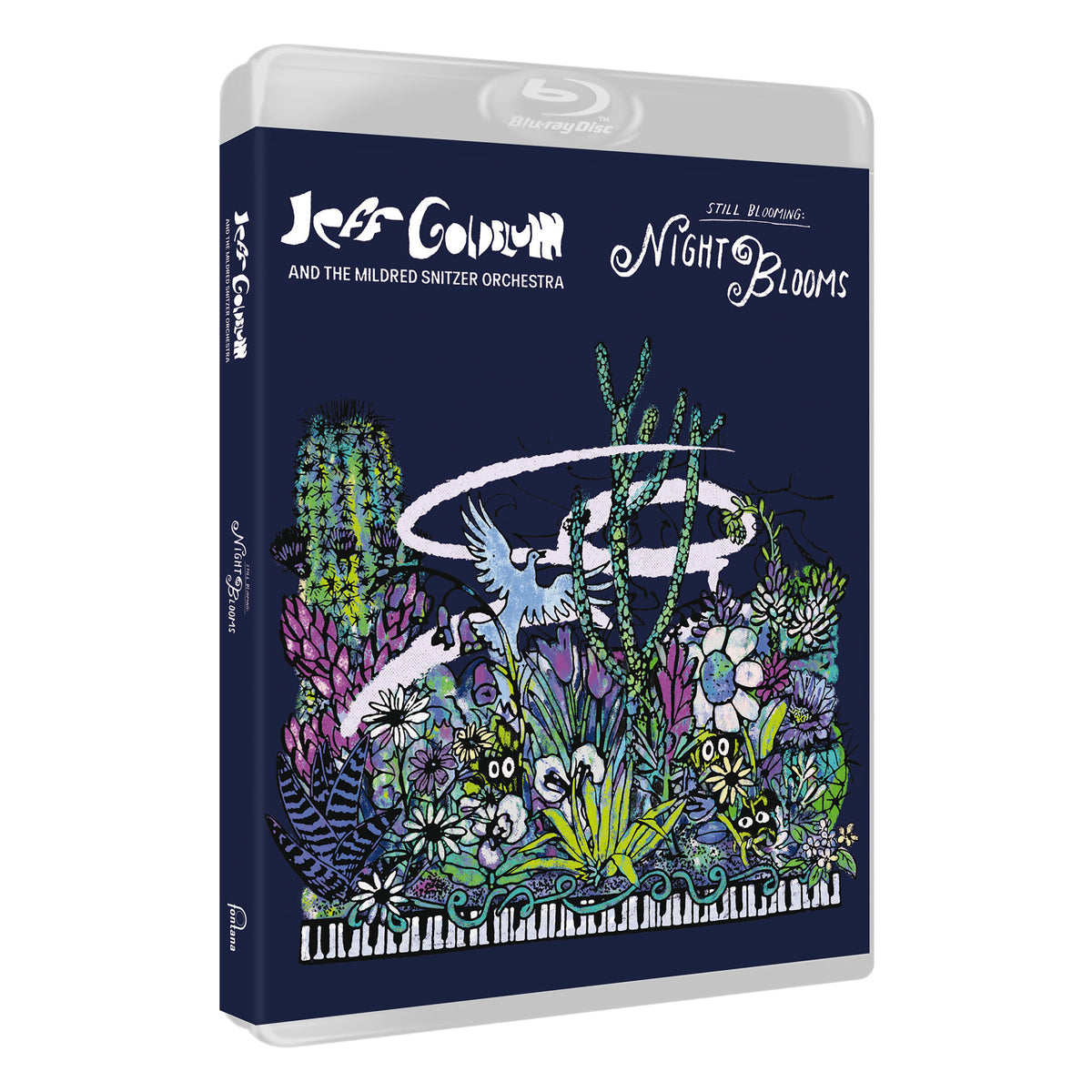 Jeff Goldblum & Jeff Goldblum & The Mildred Snitzer Orchestra Night Blooms BluRay (Audio only) 463173
