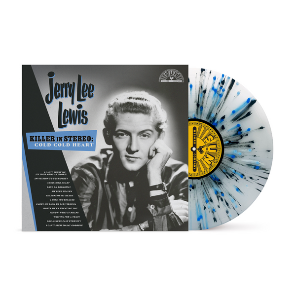 Jerry Lee Lewis - Killer In Stereo: Cold, Cold Heart (1LP - Sky-Blue Splatter Vinyl)