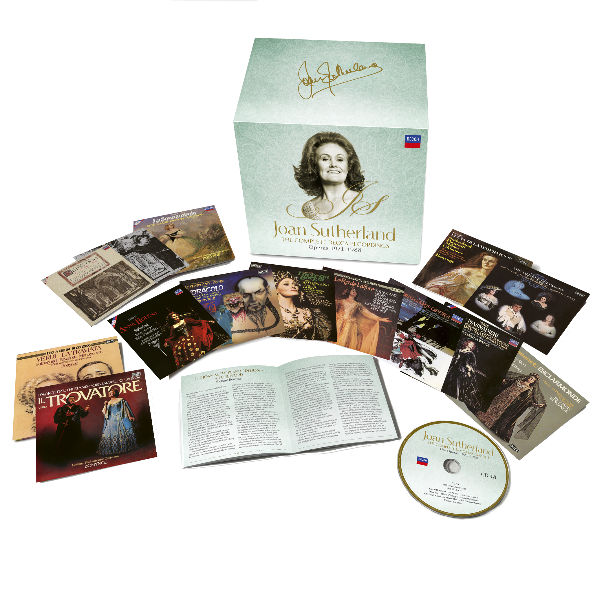 Joan Sutherland Joan Sutherland: The Operas 1971-1988 CD Box 426166
