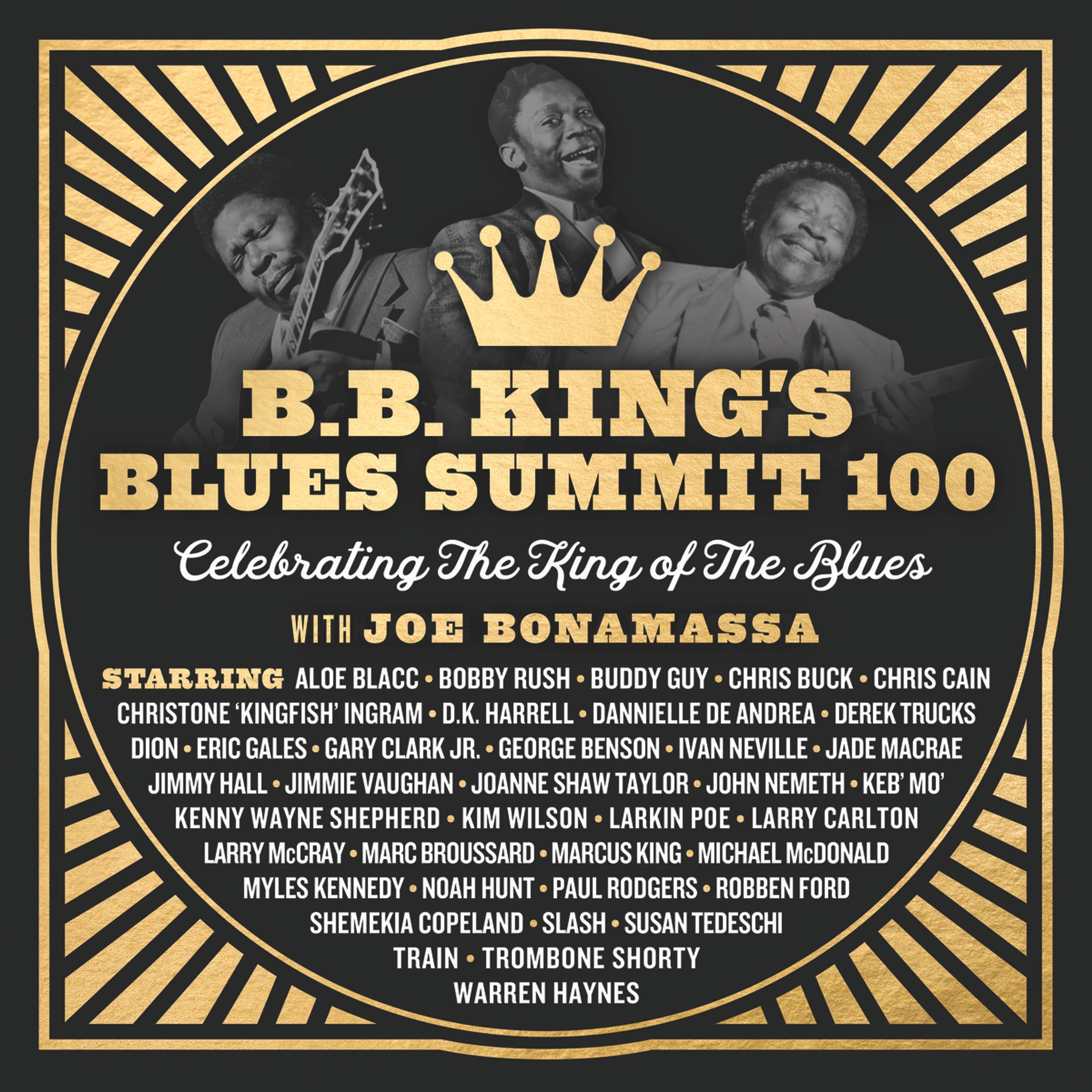 Joe Bonamassa B.B. King's Blues Summit 100 Black Vinyl 3LP - 180g, Gatefold + Booklet & Download Card 437817