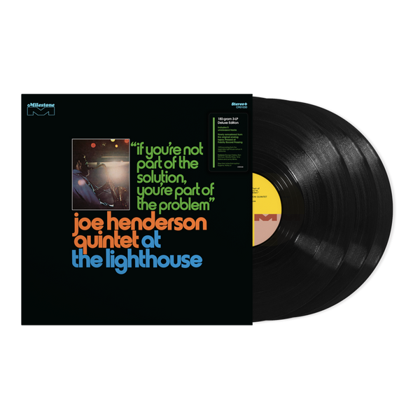Joe Henderson Quintet - At The Lighthouse: If You're Not Part Of The Solution, You're Part Of The Problem (Deluxe Edition 3LP)