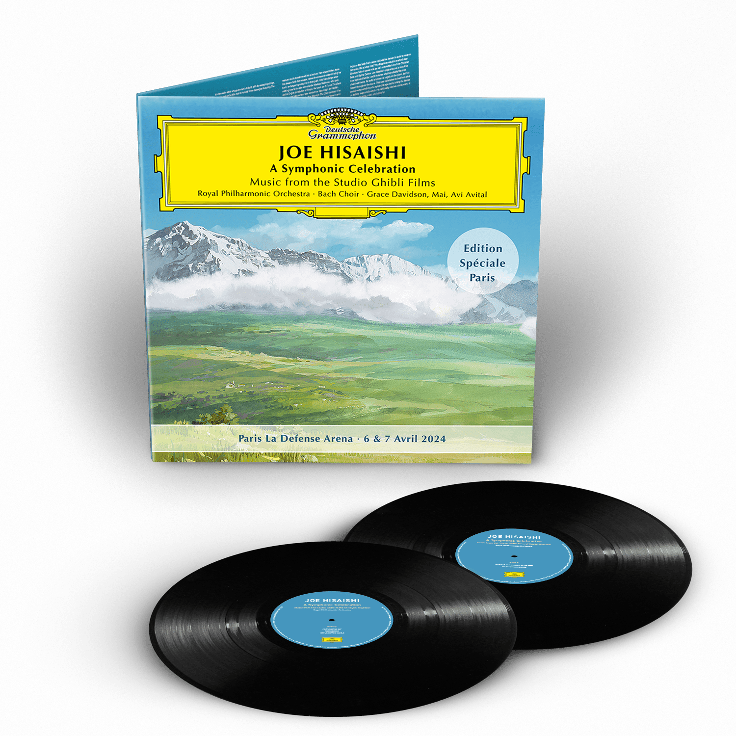 Joe Hisaishi, Royal Philharmonic Orchestra A Symphonic Celebration - Music from the Studio Ghibli Films of Hayao Miyazaki Tour Edition 2LP - Paris 354709
