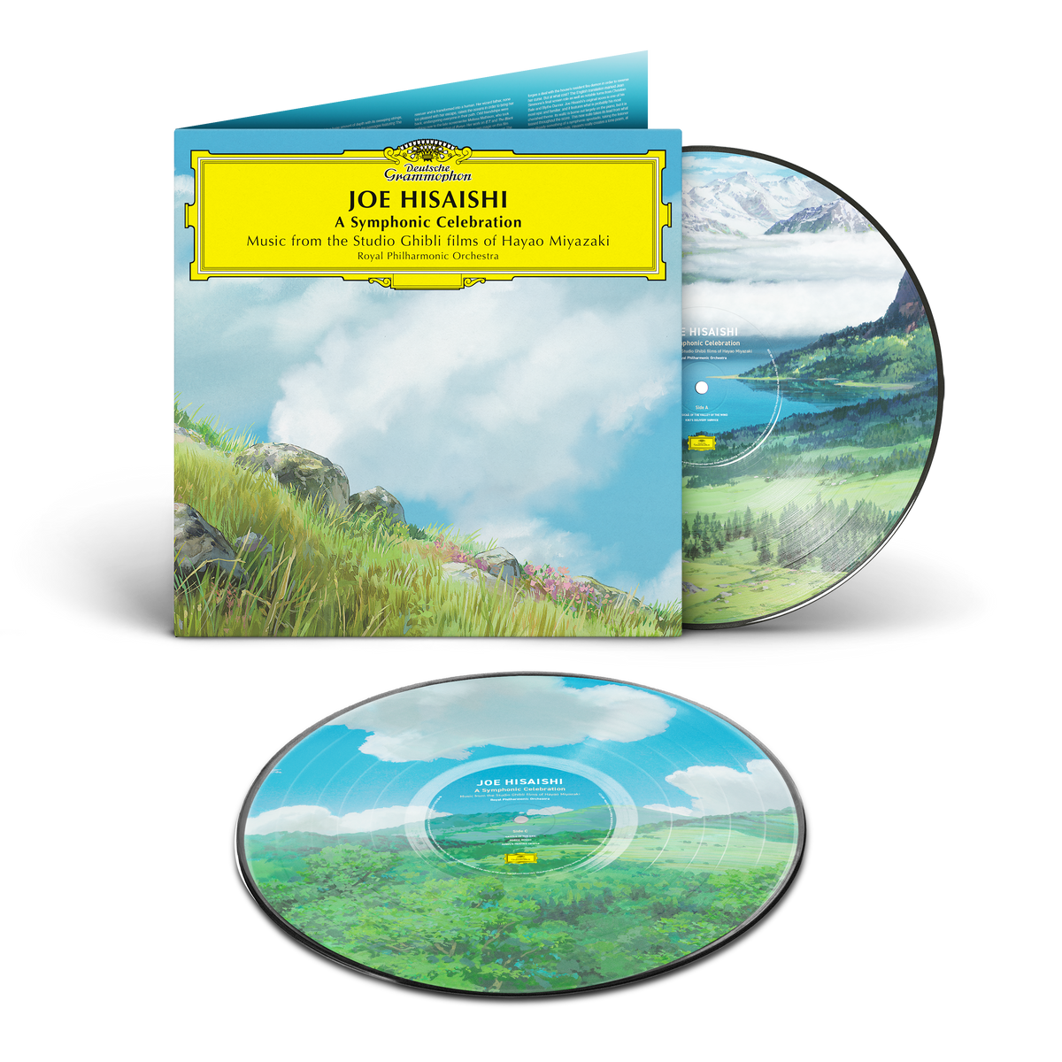 Joe Hisaishi & Royal Philharmonic Orchestra A Symphonic Celebration – Music from the Studio Ghibli Films of Hayao Miyazaki Limited Edition 2LP Picture Disc 458525