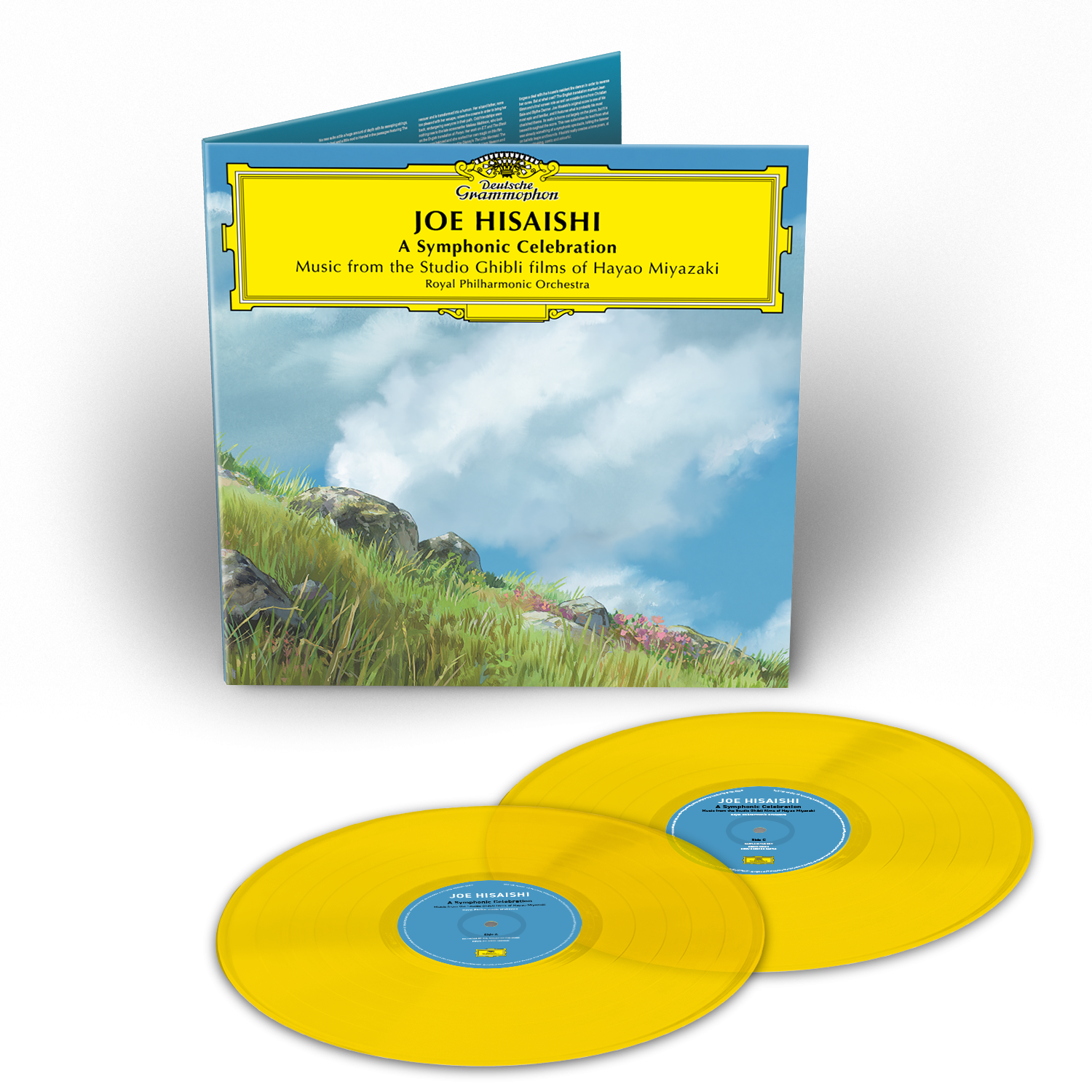 Joe Hisaishi A Symphonic Celebration – Music from the Studio Ghibli Films of Hayao Miyazaki Translucent Yellow Edition 2 Vinyl (180g) 424078