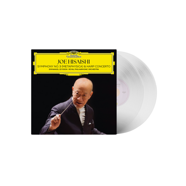 Joe Hisaishi - Symphony No. 3 (Metaphysica) & Harp Concerto (2LP Crystal Clear Vinyl)