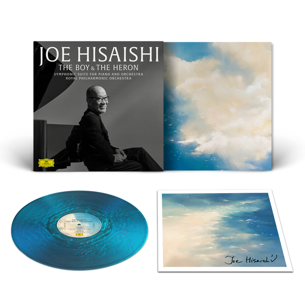 Joe Hisaishi, Royal Philharmonic Orchestra - The Boy And The Heron – Symphonic Suite For Piano And Orchestra (Pearl Mystic Blue Vinyl + Signed Artcard)