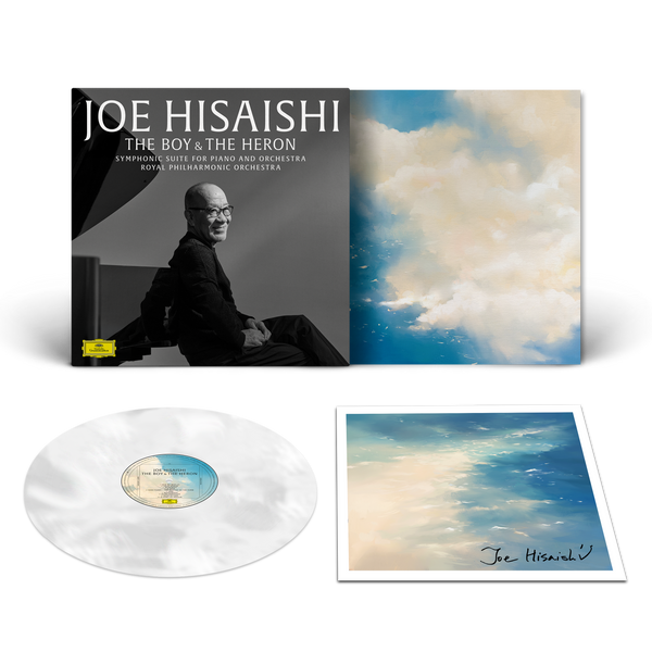Joe Hisaishi, Royal Philharmonic Orchestra - The Boy And The Heron – Symphonic Suite For Piano And Orchestra (Marbled Vinyl + signed Artcard)