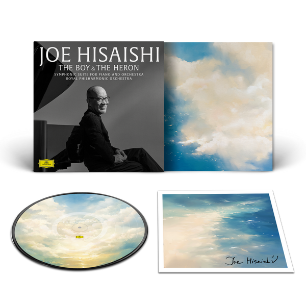 Joe Hisaishi, Royal Philharmonic Orchestra - The Boy And The Heron – Symphonic Suite For Piano And Orchestra (Picture Disc Vinyl + signed Artcard)