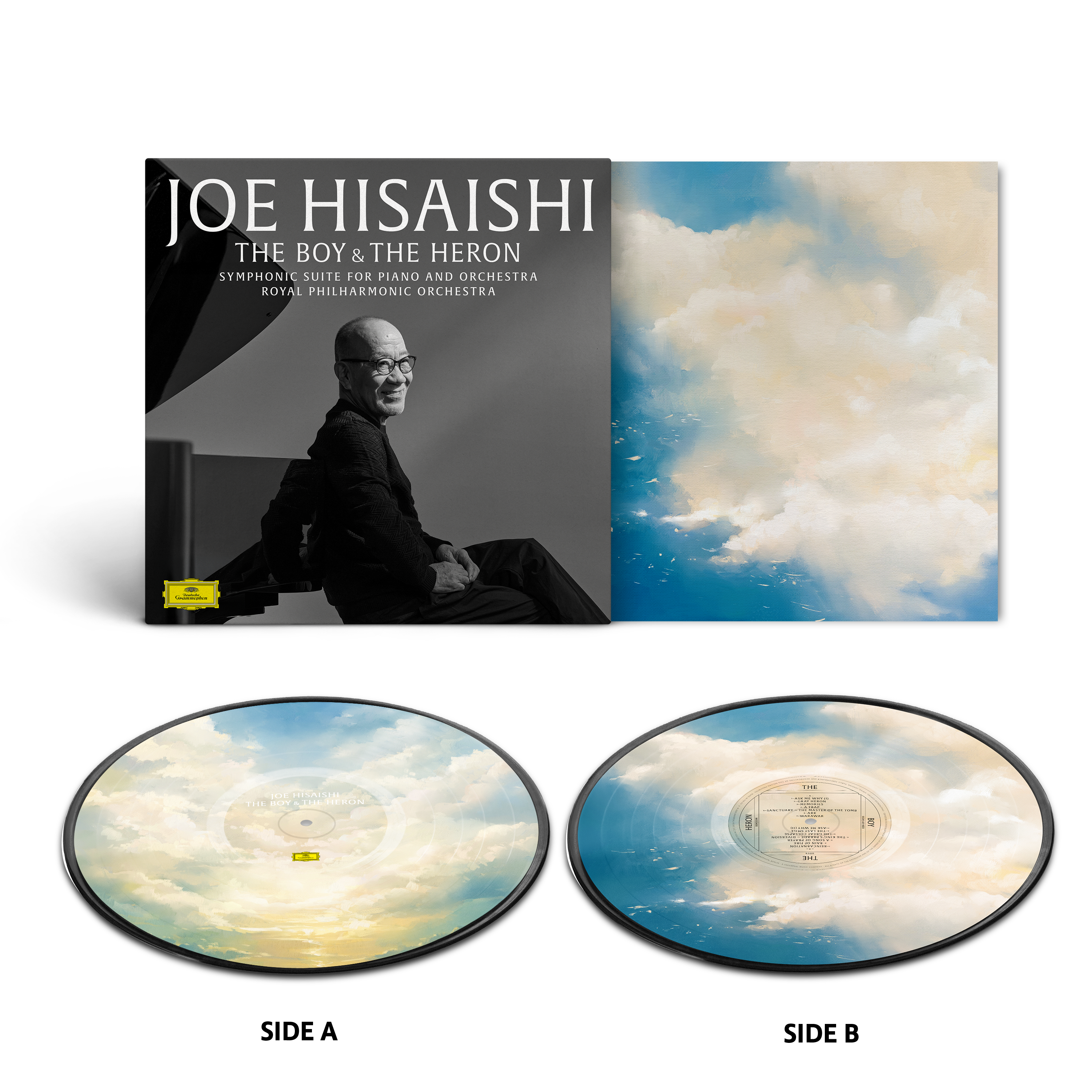 Joe Hisaishi & Royal Philharmonic Orchestra The Boy And The Heron – Symphonic Suite For Piano And Orchestra Picture Disc Vinyl + signierte Artcard 455681