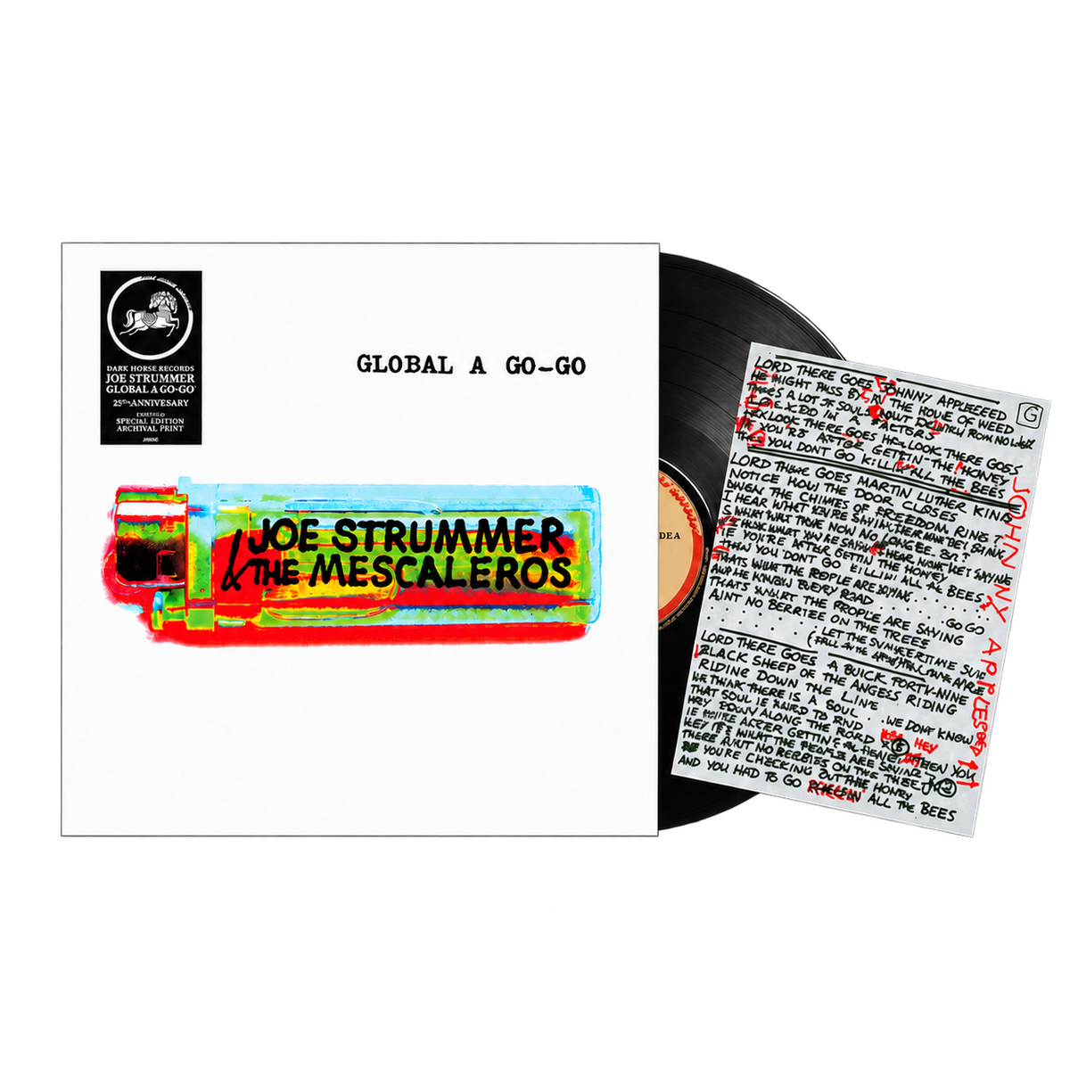Joe Strummer & The Mescaleros Global A Go-Go (25th Anniversary) 2LP 463211