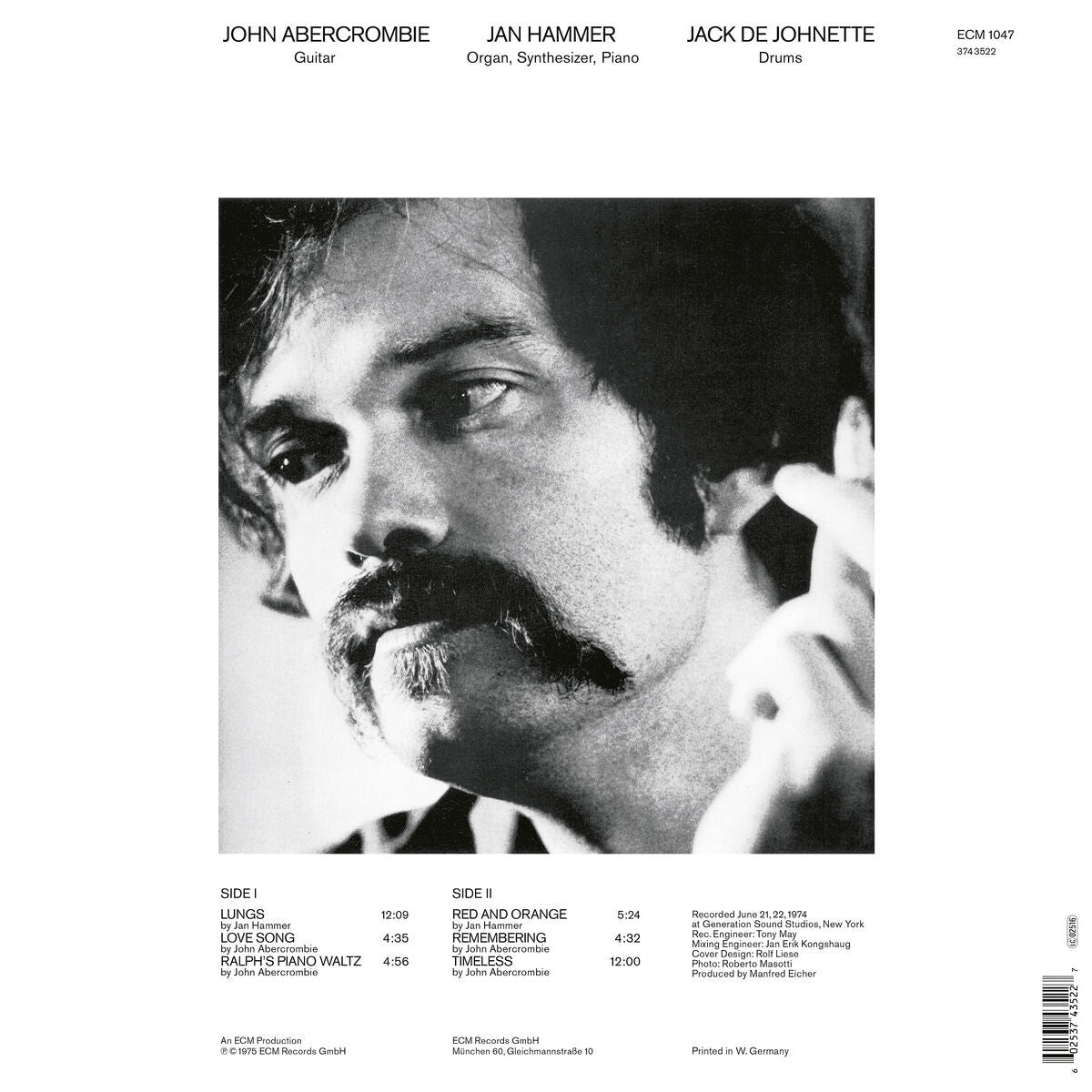 John Abercrombie, Jan Hammer, Jack DeJohnette Timeless Vinyl 379741
