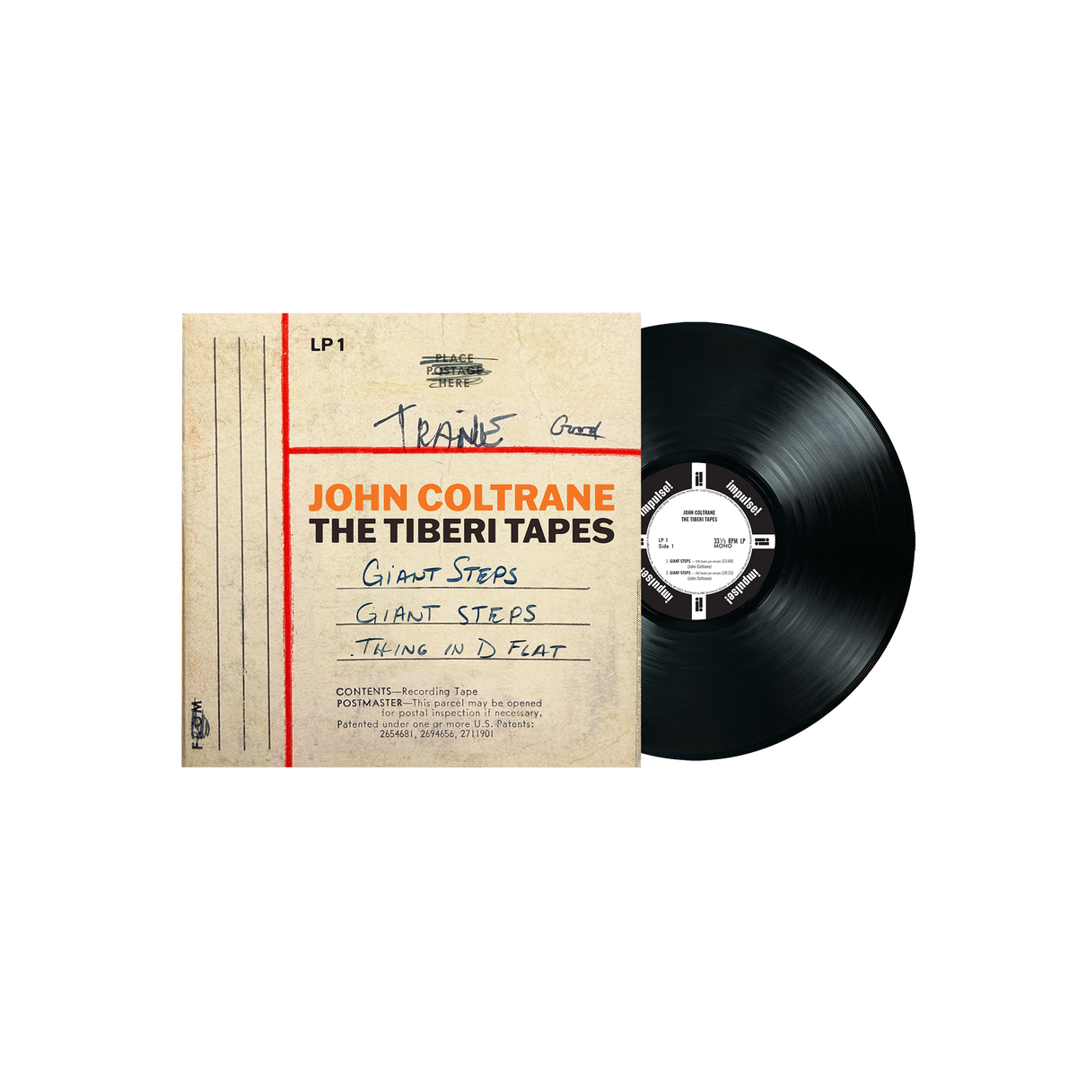 John Coltrane The Tiberi Tapes 4LP 460205