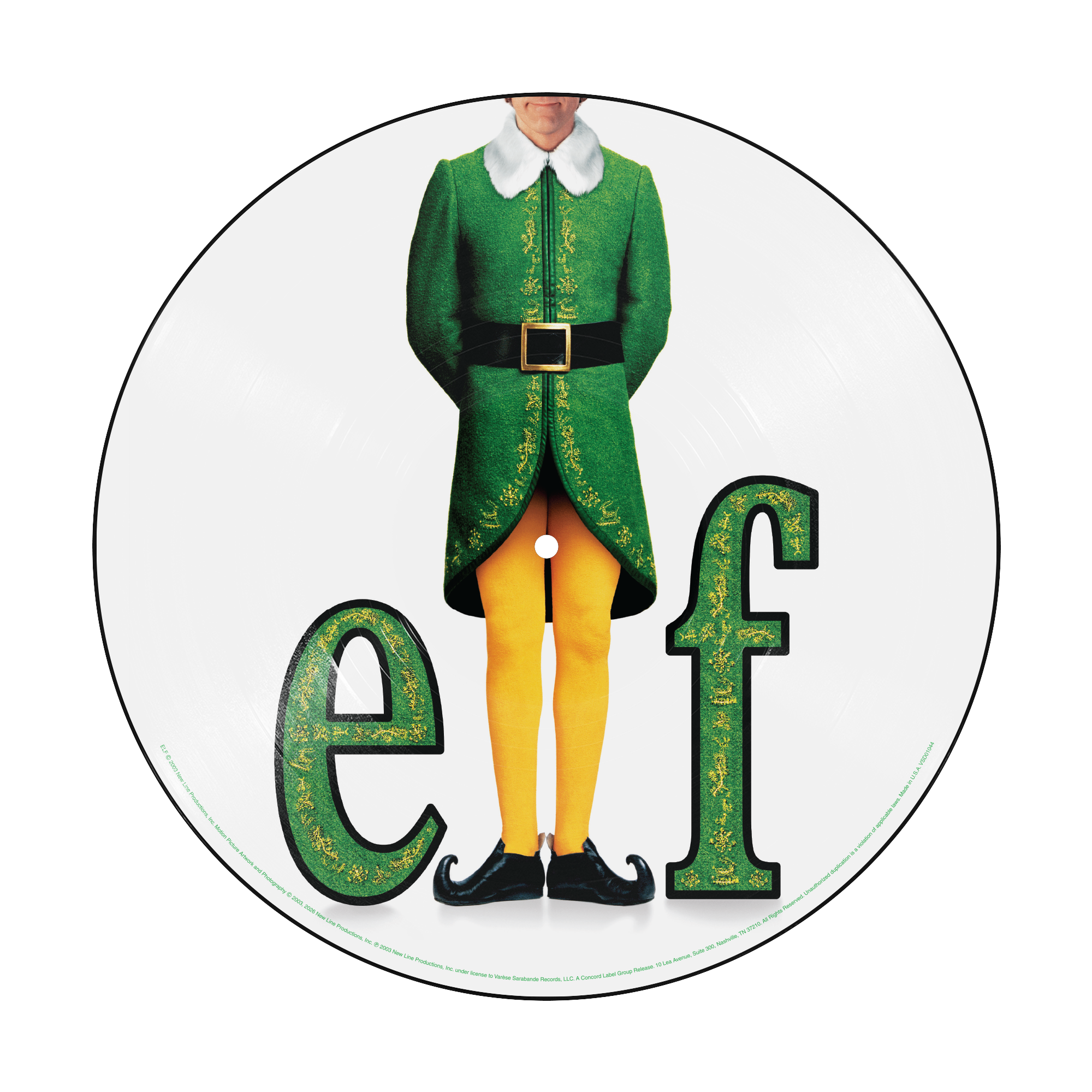 John Debney Elf (Original Motion Picture Soundtrack) 1LP Picture Disc 455257